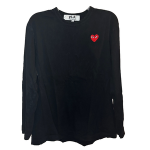 COMME des Garçons Play Long Sleeve Shirt Size XL (Fits Like M)